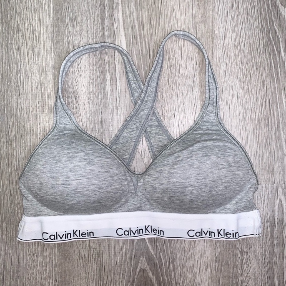 Calvin Klein ‘Modern Cotton Light Lined Bralette’
